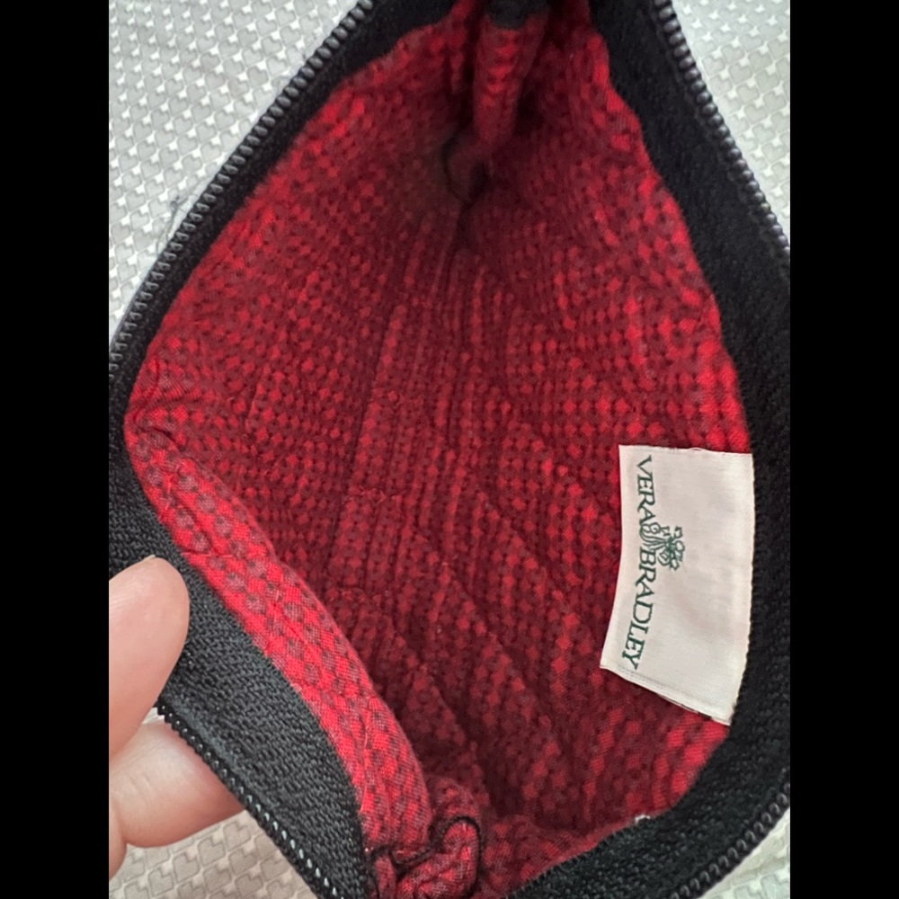 Vera Bradley Black coin purse - Picture 3 of 3